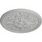 Ekena Millwork Bradford Ceiling Medallion (Fits Canopies up to 6 5/8"), Hand-Painted Frost, 32 5/8"OD x 2"P CM32BRFRF - alternate 2